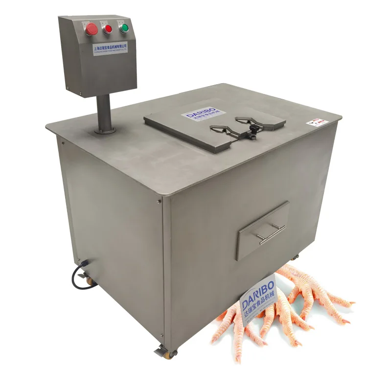 New Type Chicken Claw Trimming Cutter Fresh Chicken Paw Trimming Equipment Chicken Feet Cutter