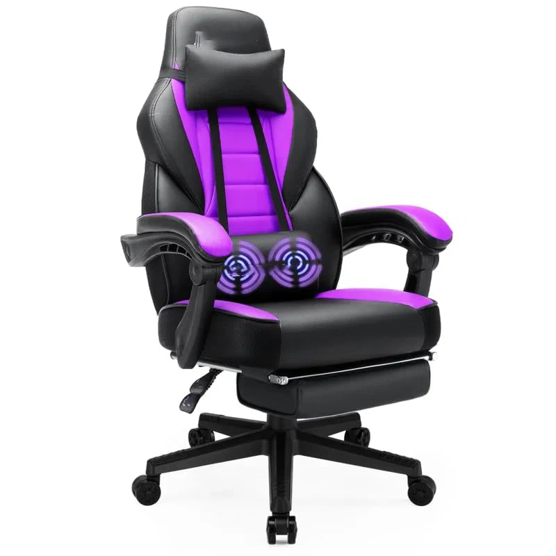 ALINUNU Wholesale Price Racing Style Gaming Chair Office Computer  Chair Gaming with Footrest and Headrest,