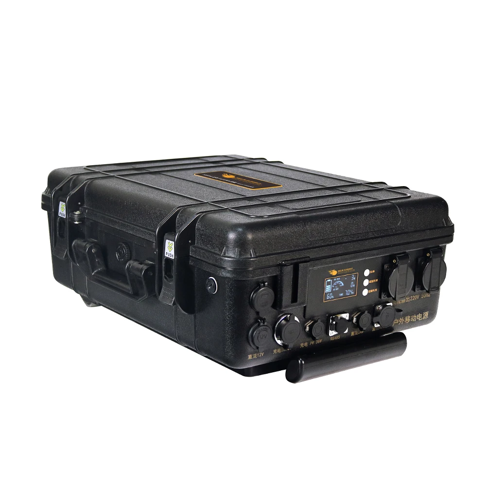 500W 1000w 1500w 2000w 500 watts 3000w self running 400wh easy carry portable solar powered electric generator lifepo4 120w