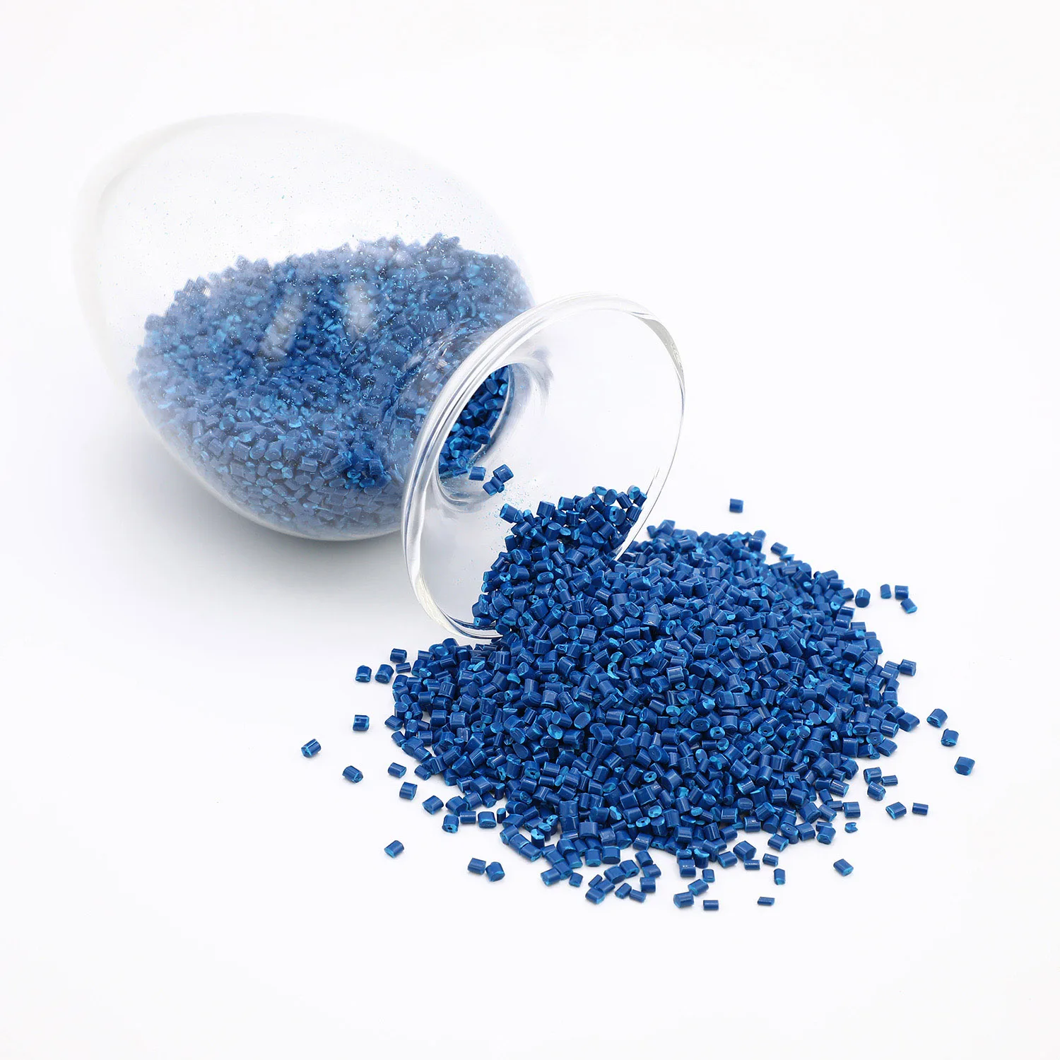 Plastic Pigment Granule ABS, LDPE, HDPE, GPPS, PP Blue Uviofast Masterbatch