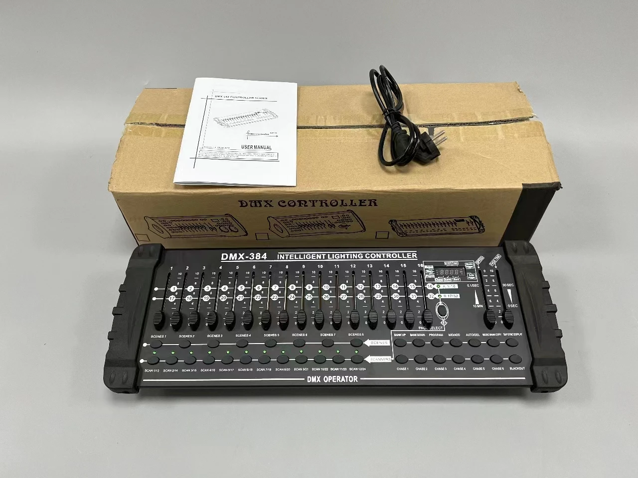 DJ Light Console 192 240 384 DMX Controller Stage DMX 512