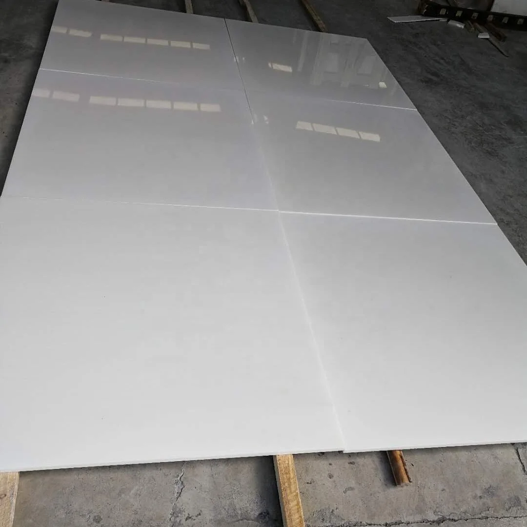 Reasonable price China thassos white marble wall tiles floor 24x24