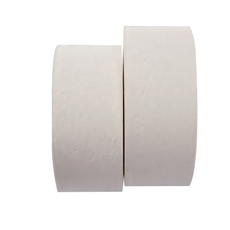 recycle 2ply soft jumbo toilet paper Standard Roll 1000 sheets for hotel place Recycled Pulp jumbo toilet paper