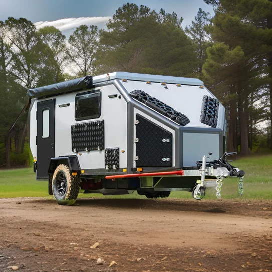 Актер 380 Заводская Настройка 4x4 караван алюминиевый корпус rv Camper трейлер 15 футов RVs Campers внедорожный туристический