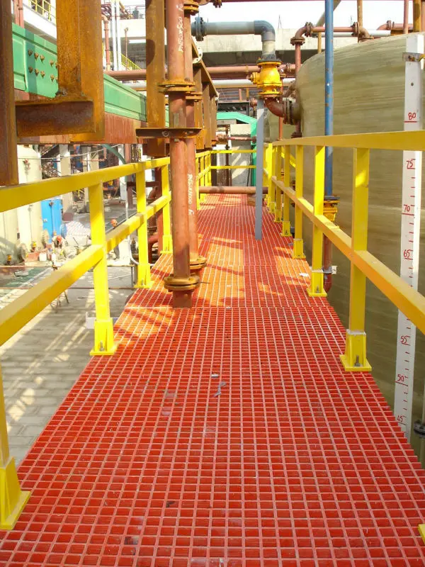 American Standard No Cracking, Long Life, No Fading, Refractory Outdoor Fiberglass Fiberglass Fiberglass Grating