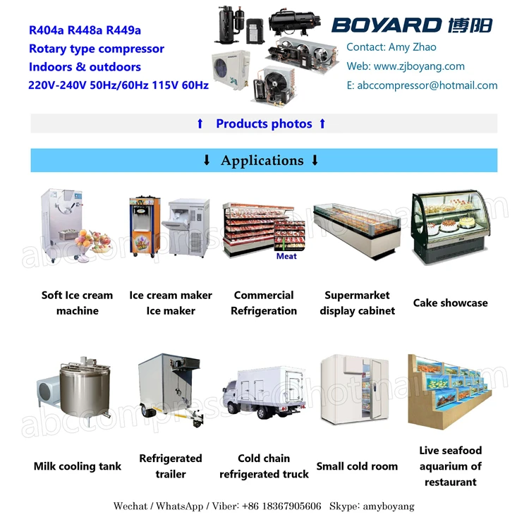 Refrigerated Truck parts r404a van monoblock refrigeration unit for bottom freezer refrigerator vehicle small cooling unit