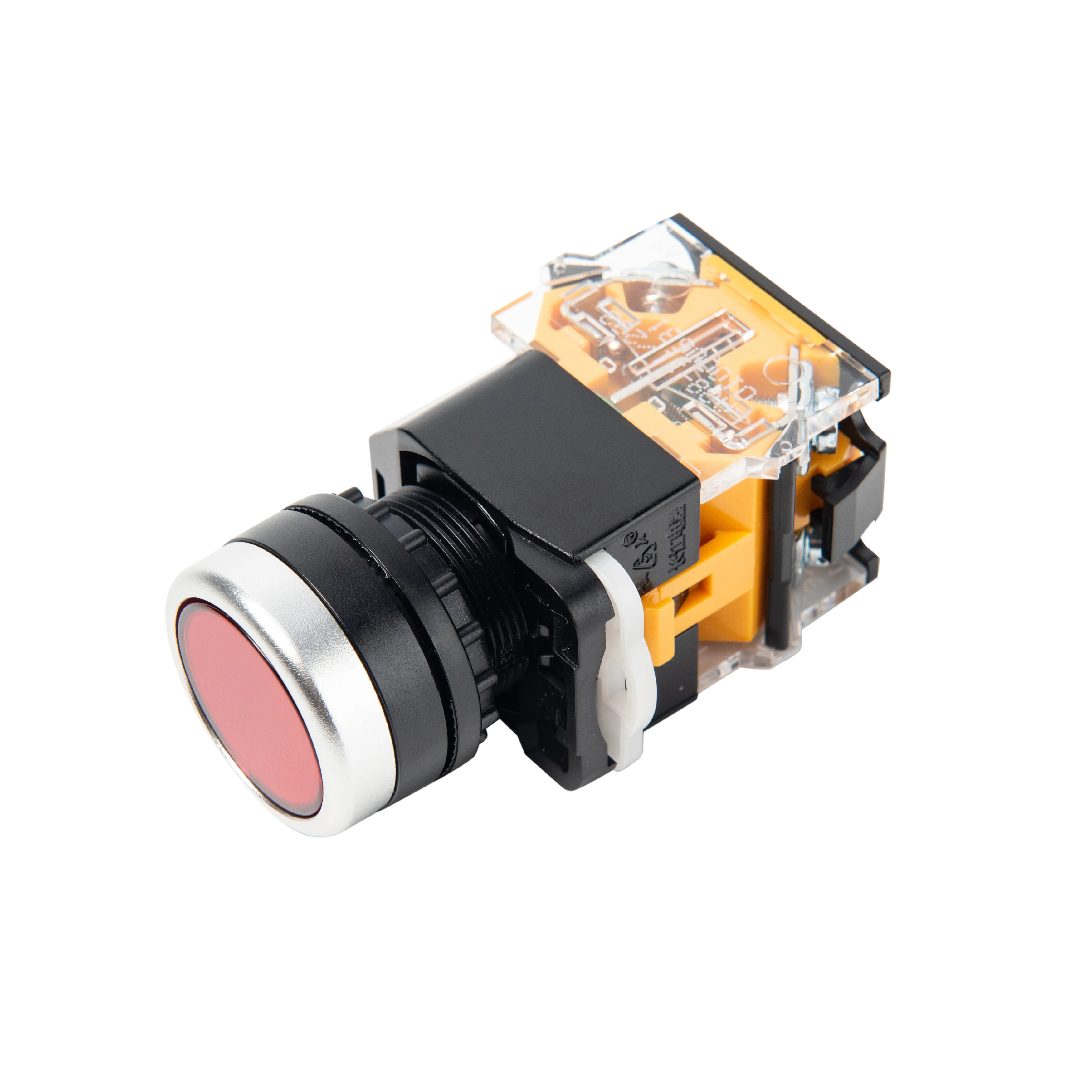 AC/DC 12v dia 22mm plastic waterproof momentary  push button switch