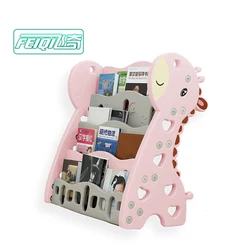 kids high quality kindergarten plastic baby cabinet book shelf daycare furniture