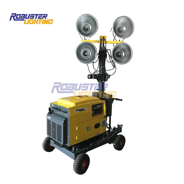  Портативный башенный светильник RPLT1600 4 8 м 4x400 Вт с