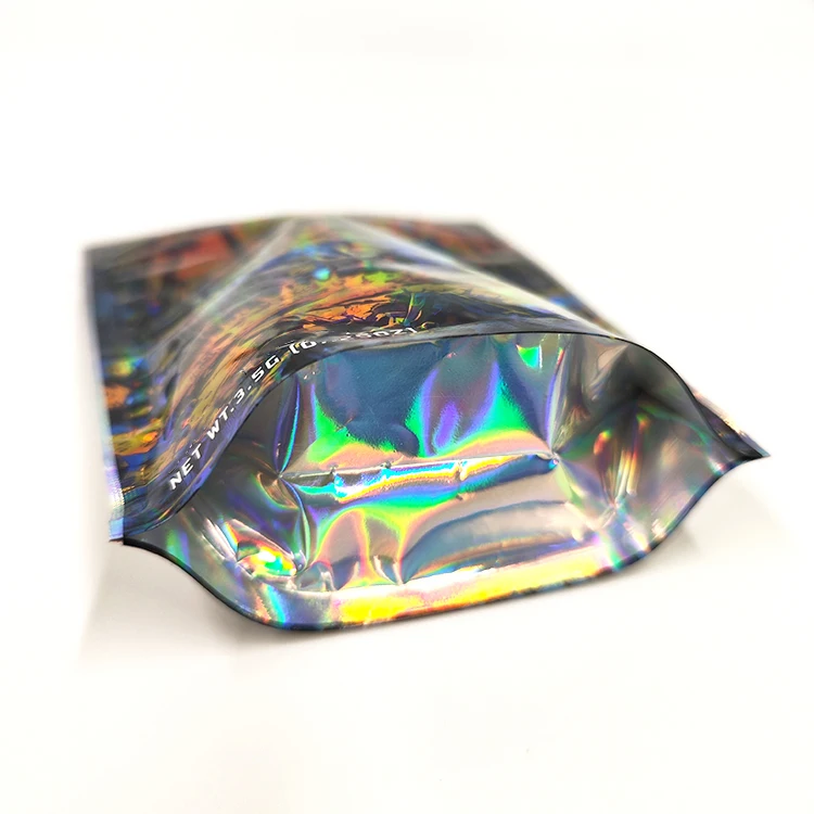 Custom Gummy 3.5 Smell Proof Foil 3.5g Packaging Pouch Ziplock Custom Printed Mylar Bags