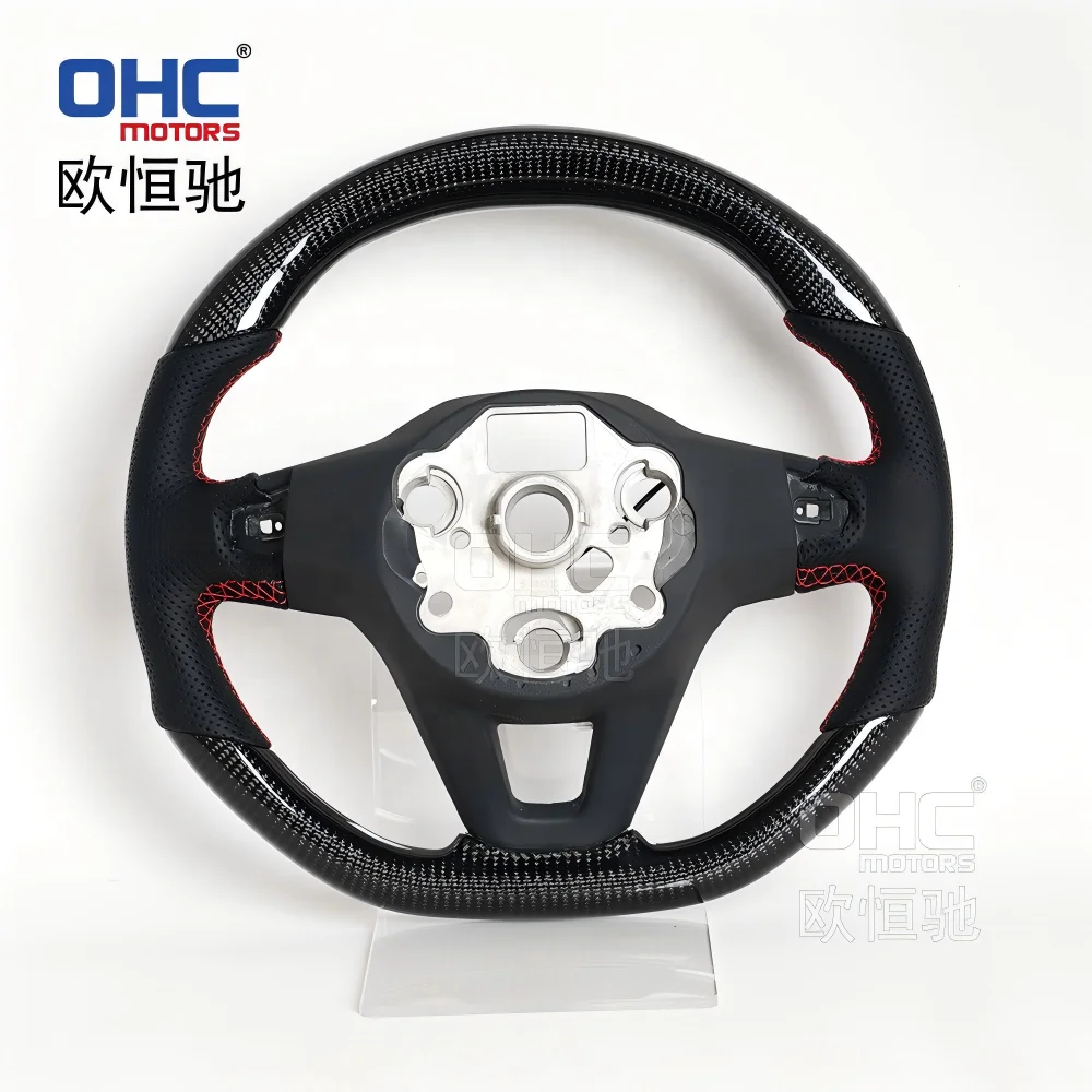 Carbon Steering Wheel Led For Vw Passat Steering Wheel Volkswagen Vw Passat 2024 R Line Steering Wheel 2023 Ohc Motors