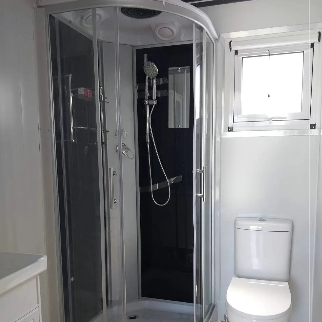 Easy To Maintain Off Grid House Container Prefab Home Tiny Home 2 Bed With Bathroom With Villa Decoration