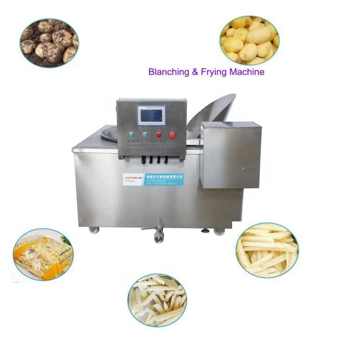 100kg 200kg Professional Small Scale Semi-automatic Frozen French Fried Potatoes Production Line for Small Business Turkey Plant