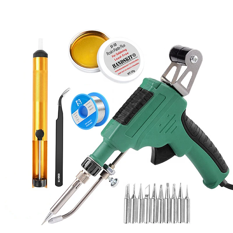 Hot Selling Soldering Iron 40W 60W Soldering Gun Tool Kit Temperature Control Fer A Souder Havya Cautin Electric Soldering Irons