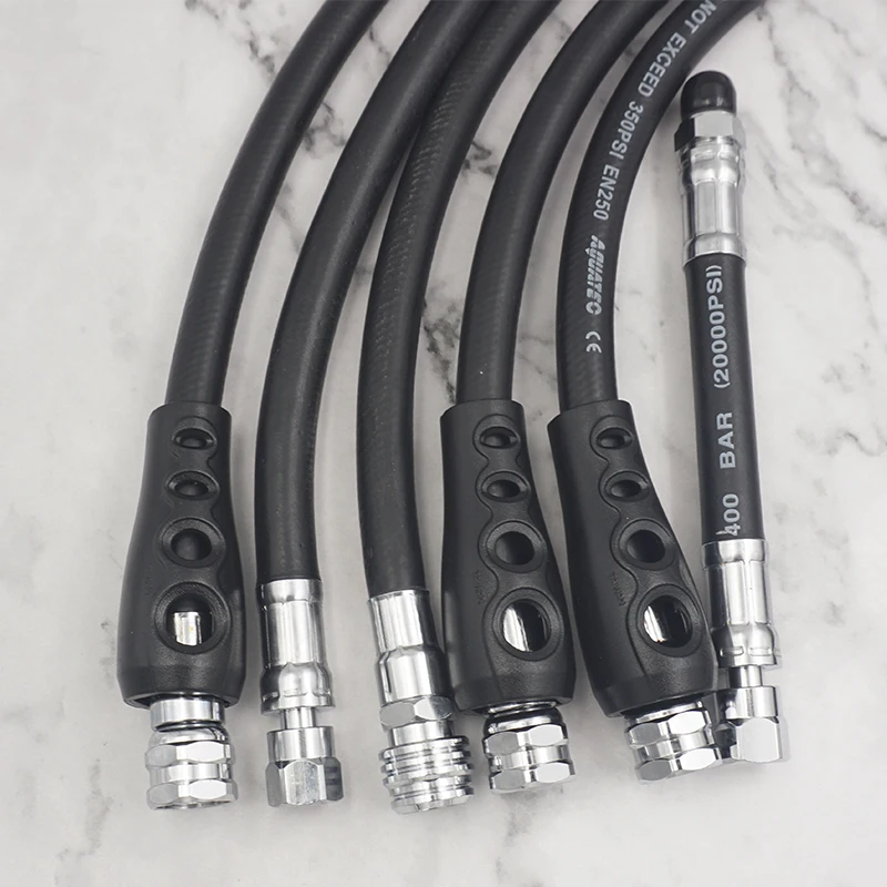 Dropshipping Safety Second Regulator Low Pressure High Pressure Hose BCD Inflatable Scuba Diving Hose