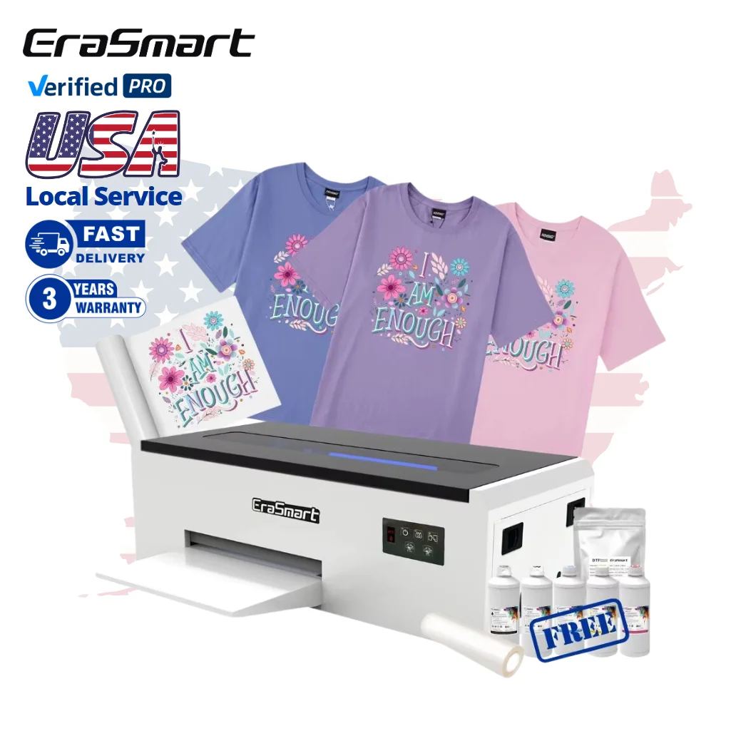 EraSmart L805 Impressora Dtf Heat Transfer A4 T-shirt Printer T Shirt A4 Dtf Printer Printing Machine For T Shirt Small Business