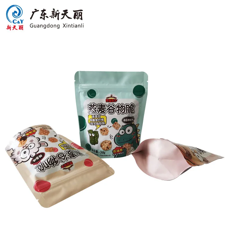 hot seal cookie bag potato packaging bags snack bar packaging transparent alimentaire plastic packaging