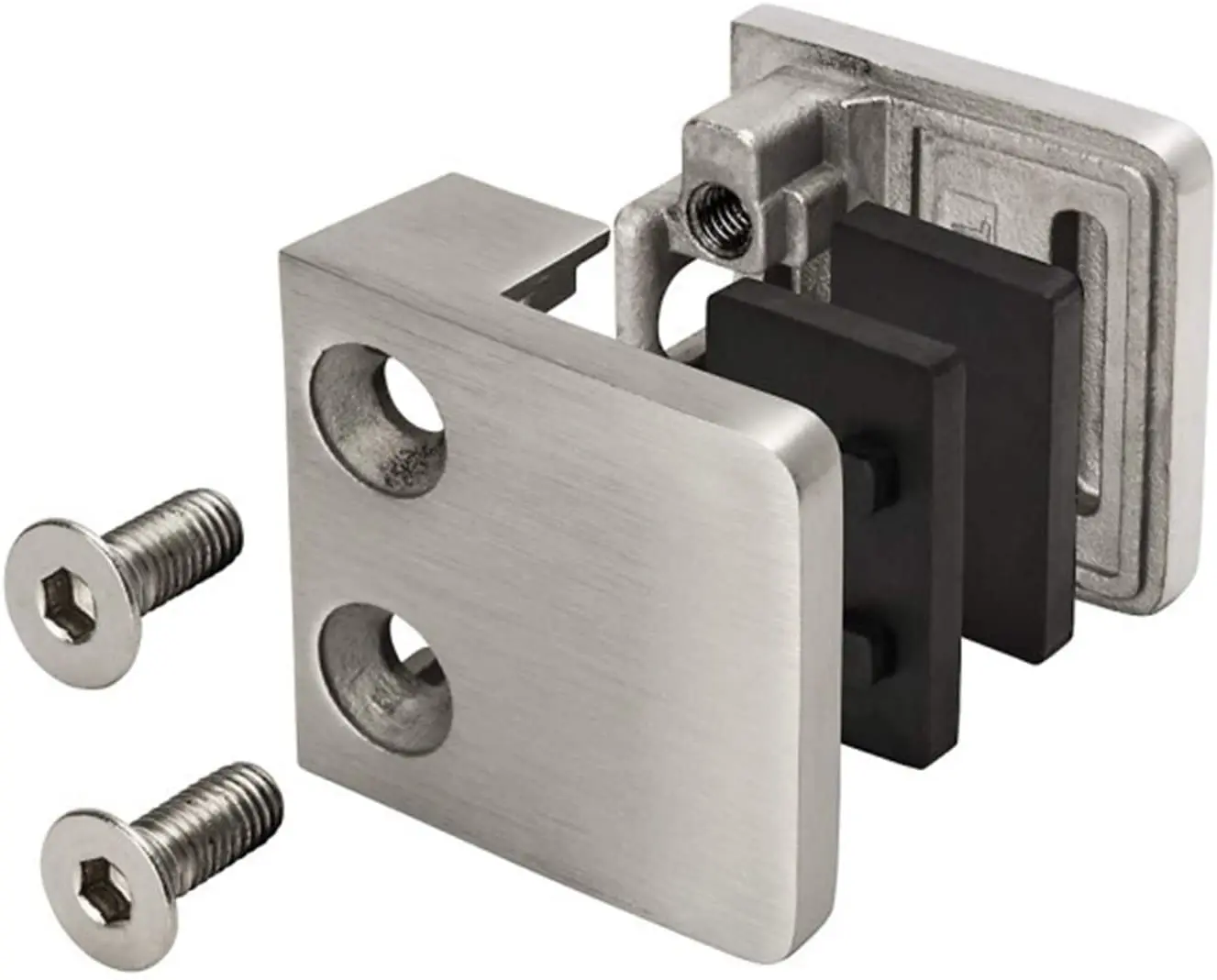 New Design Clamp for Glass Panel Table Connectors Glass Clamp Stainless Steel 316 Wall Glass Clamp