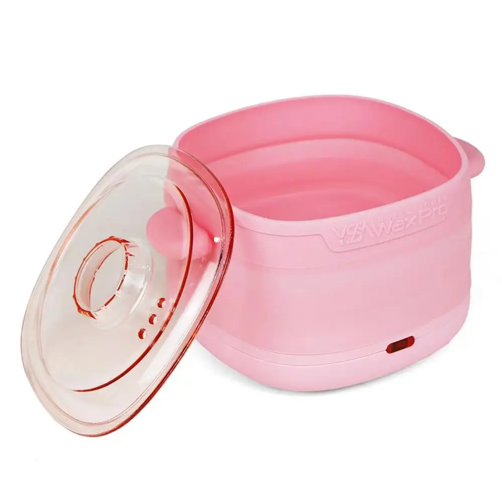 Hot Silicone Foldable Hair Removal Melting Pot Silicone folding No Sticking Wax Warmer Heater Machine