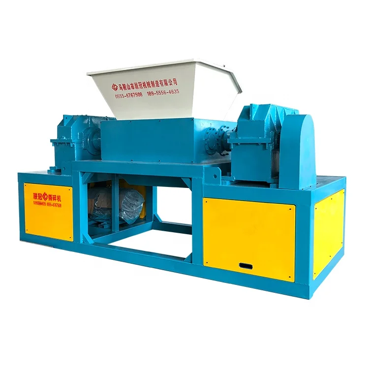 
China brand industrial aluminum cans plastic and scrap metal shredder 
