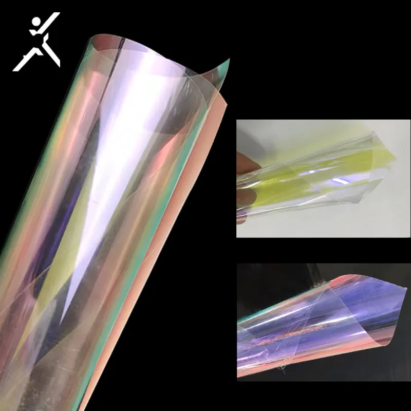 Бесплатный образец, защита от УФ-лучей, нано-керамика, изменение цвета автомобиля, хамелеон, Солнцезащитная Тонировочная пленка для окон автомобиля