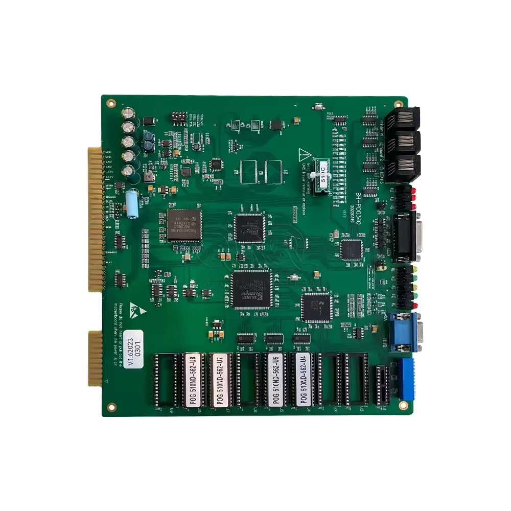 Полностью красный T340 POG PCB доска горшок O золото видеоигра с 510 580 595 для продажи