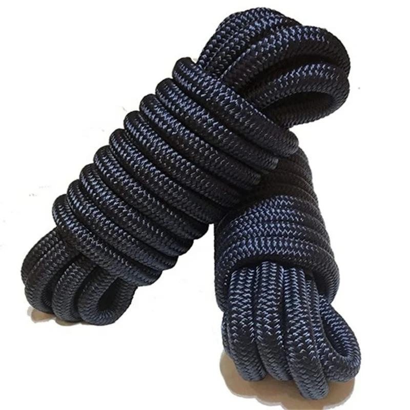 Аксессуары для лодок, нейлоновый двойной плетеный шнур для лодки, Безопасный шнур, морской шнур