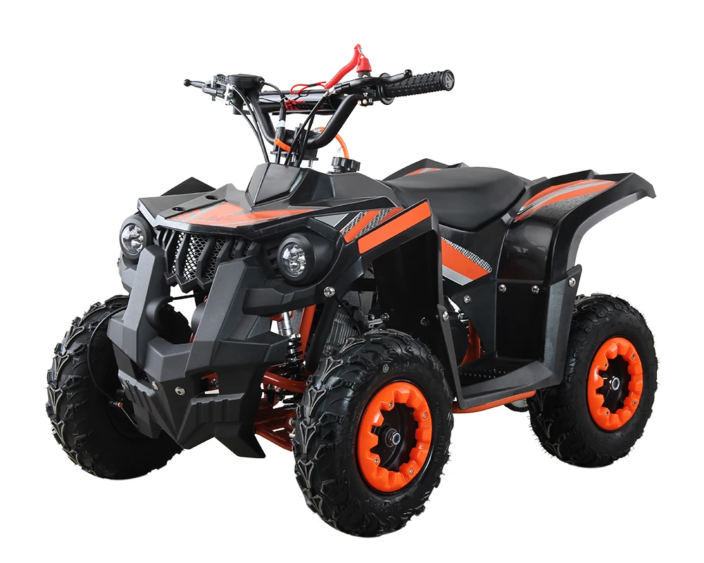 Upbeat 2022 cheap Unequipped orange green 49cc atvs for kids 4x4