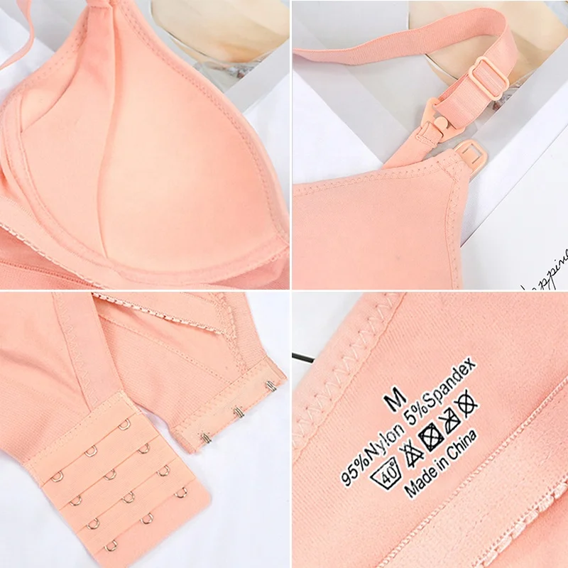 4052 Breastfeeding Bra Pregnancy Clothes Maternity Nursing Bra Feeding Bra for Soutien Gorge Allaitement Pregnant Women