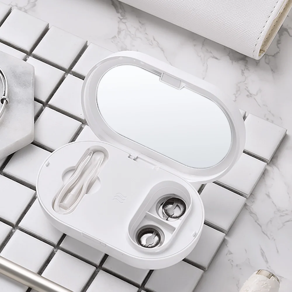 Intelligent Contact Lens Washer Daily Care Cleaning for Soft/Hard/Colored Ultrasonic