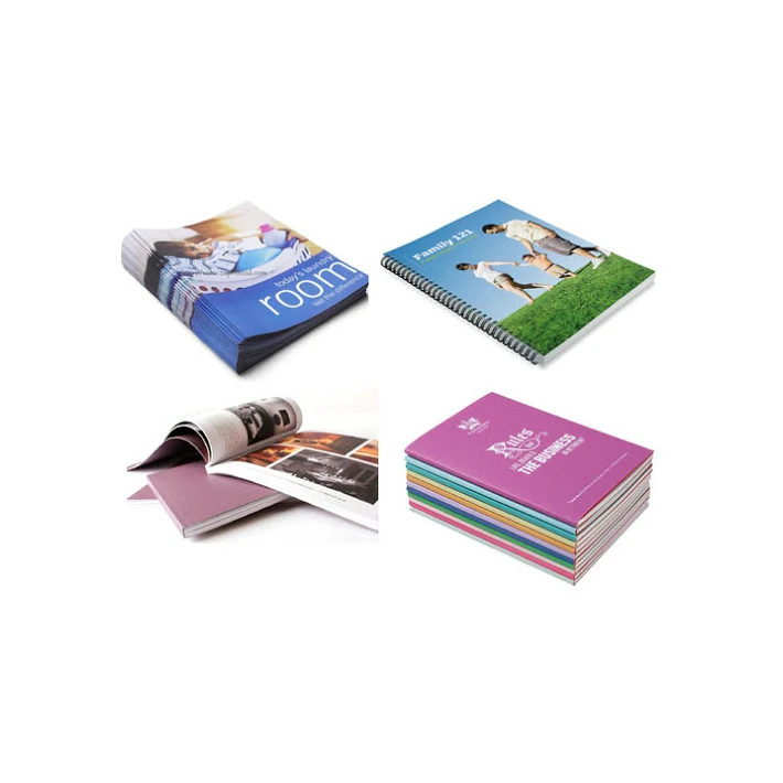 
China experienced book printer softcover book catalog printing 