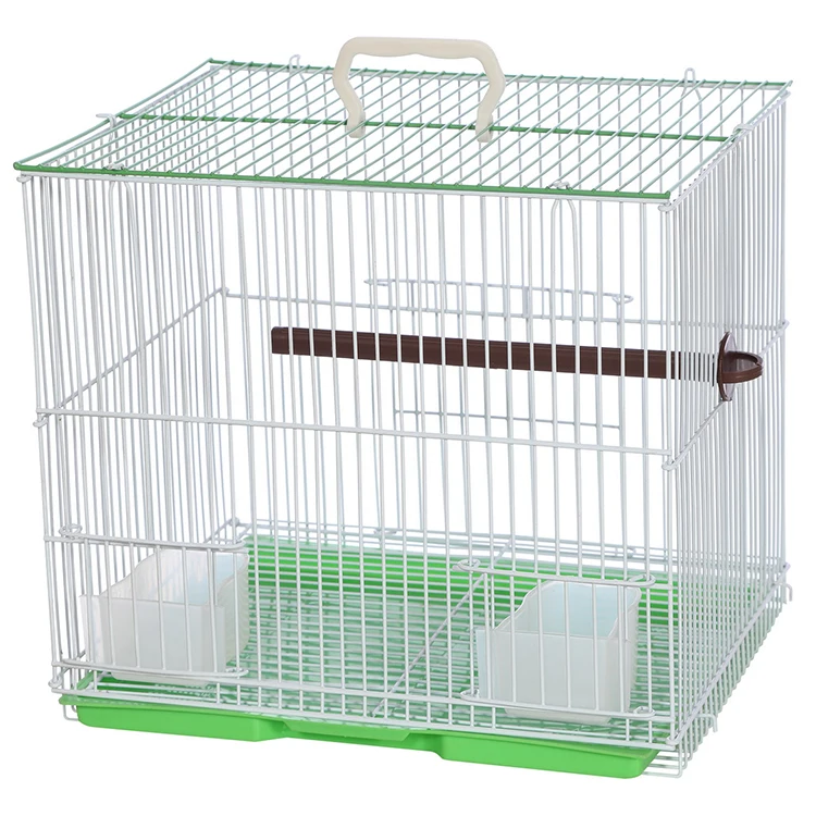 Wholesale Wrought Portable Chinese Large Aluminium Stainless Steel Iron Pet Bird Parrot Cage