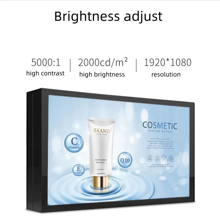 Digital Signage and Displays Wall mounted 32inch Waterproof Outdoor LCD Display