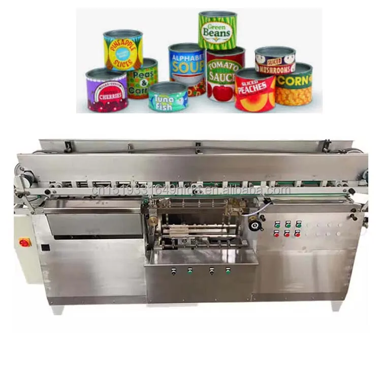 high speed horizontal labeling machine  horizontal can labelling high speed