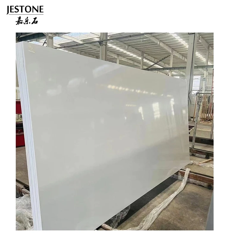 Chinese Jumbo Size Extra Large Big Wholesale Price White Calacatta Polished Artificial Quartz Stone Slabs For Kitchen Countertop