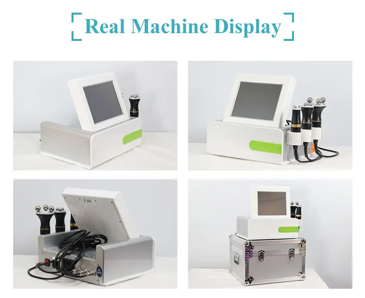 Radio Frequency Machine LED Light Therapy Roller rf 360 Rolling RF with three small middle big handle face body use