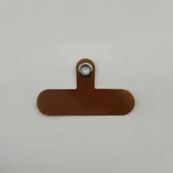 Transparent Mobile Phone Lanyard Strap Patch Card Matte Clear Replacement Fixed Card With Lanyard Hole Tether Tab