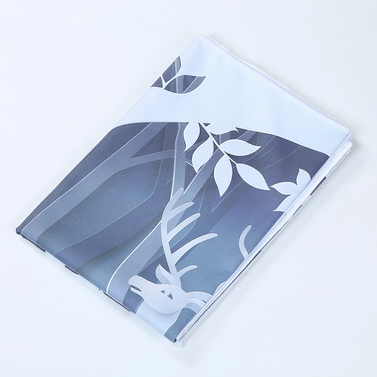 
Customize Logo Print Recycled Sport Towel Microfibre Yoga Towel 