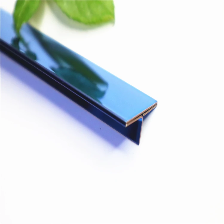 
Foshan suppliers Customized Size 304 Stainless Steel T Strips T Shape Tile Edge Trim Corner Trade metal Trim 