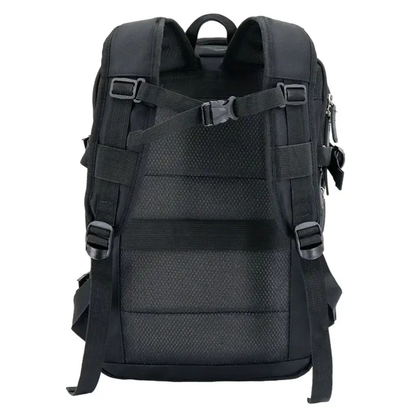 Manufacturer OEM Back Pack Custom Logo Designer Laptop Rucksack Travel Packsack Bag Black Backpack for Men