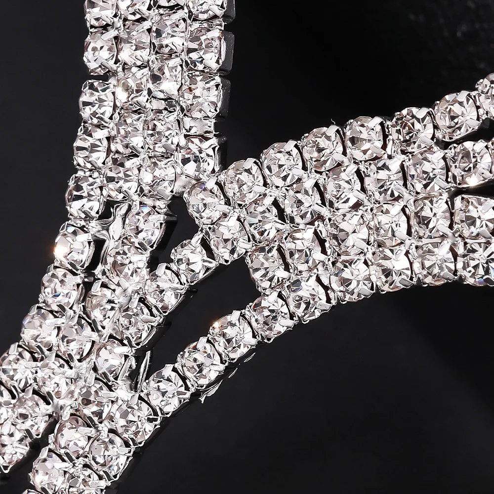 23/5000 Fashion rhinestone mask Mystery masquerade party face flash fashion accessory mask crystal rhinestone party masks