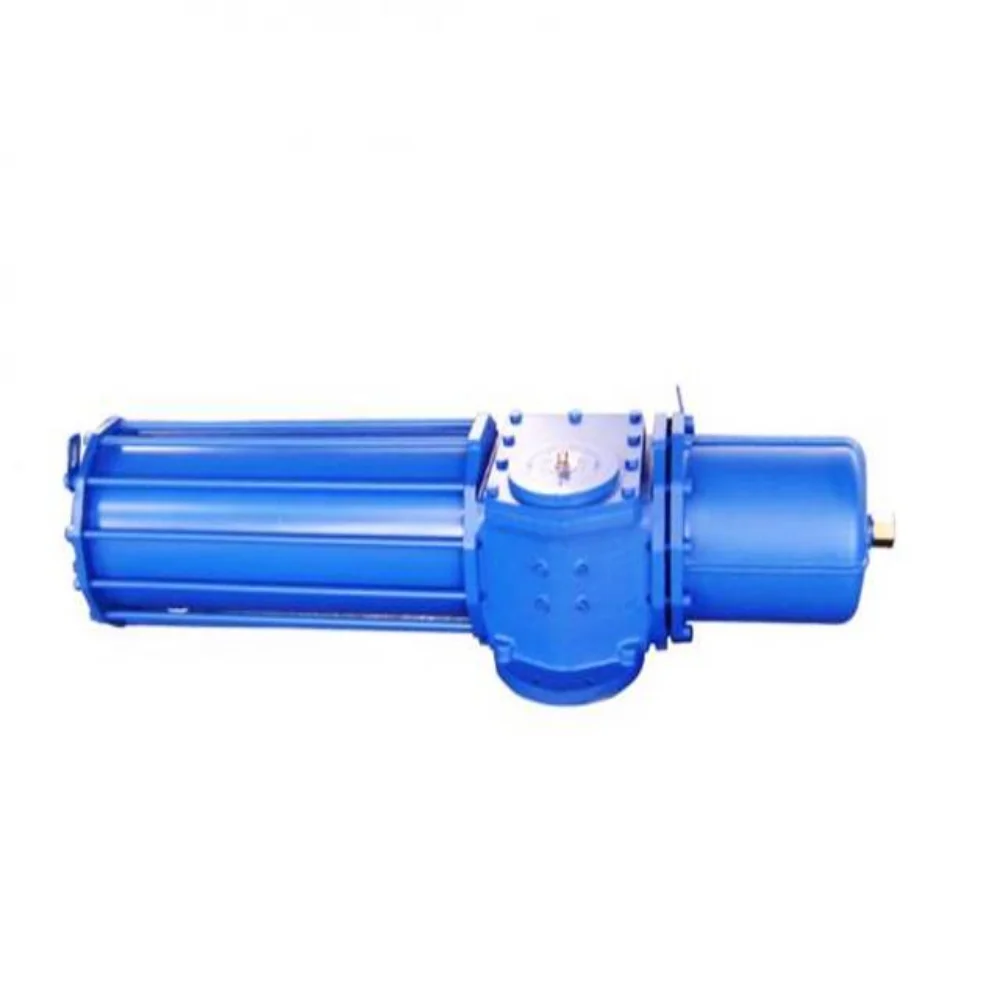 Customized Connection Designs Knife Gate Valves Linear Pneumatic Actuator