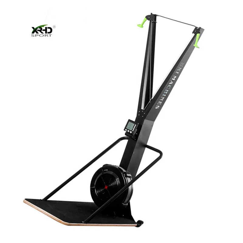 Cardio gym fitness simulator skiing machine skiing trainer commercial revolving ski machine