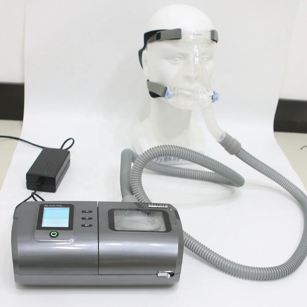 BIPAP machine breathing