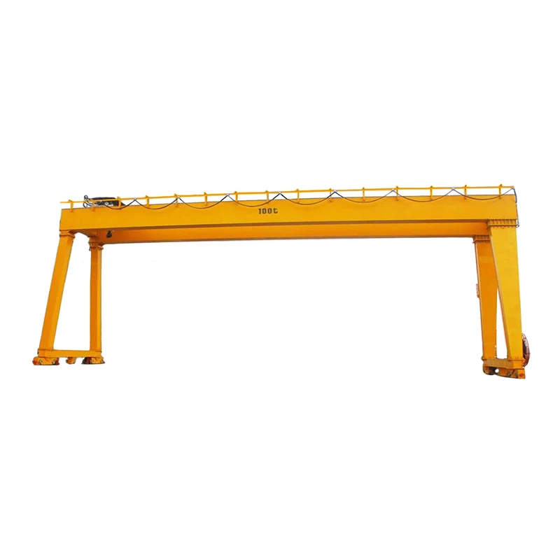 Factory Used Cabin Radio Control Gantry Crane Cantilever Beam Marble Cement Double Girder Bridge Gantry Crane 30 Ton