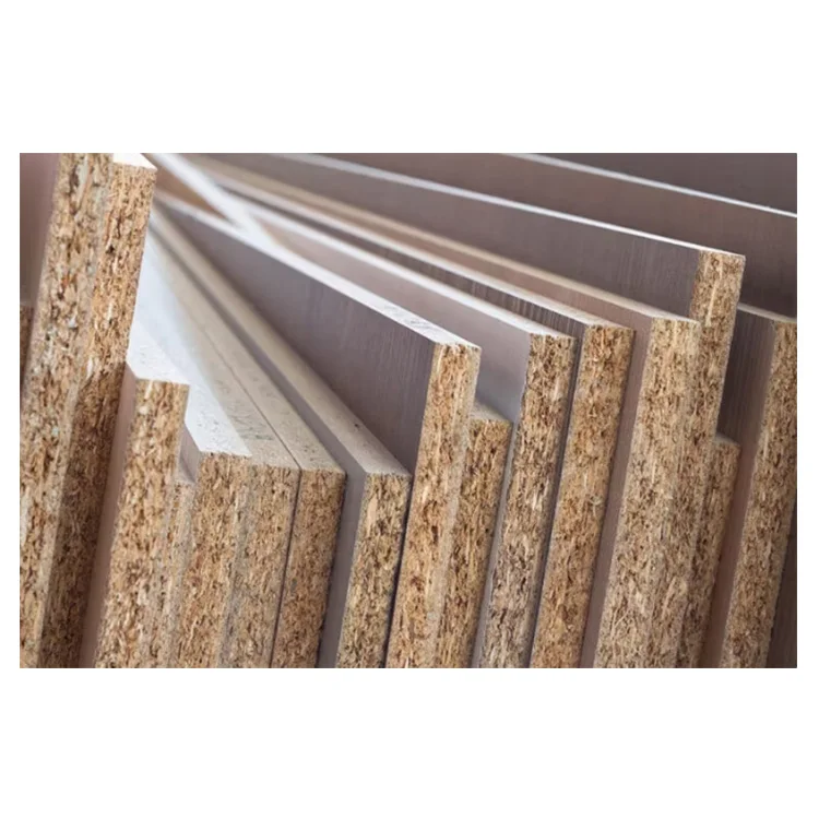 9mm to 25mm Natural Raw Flakeboard Melamine Chipboard Particle Board