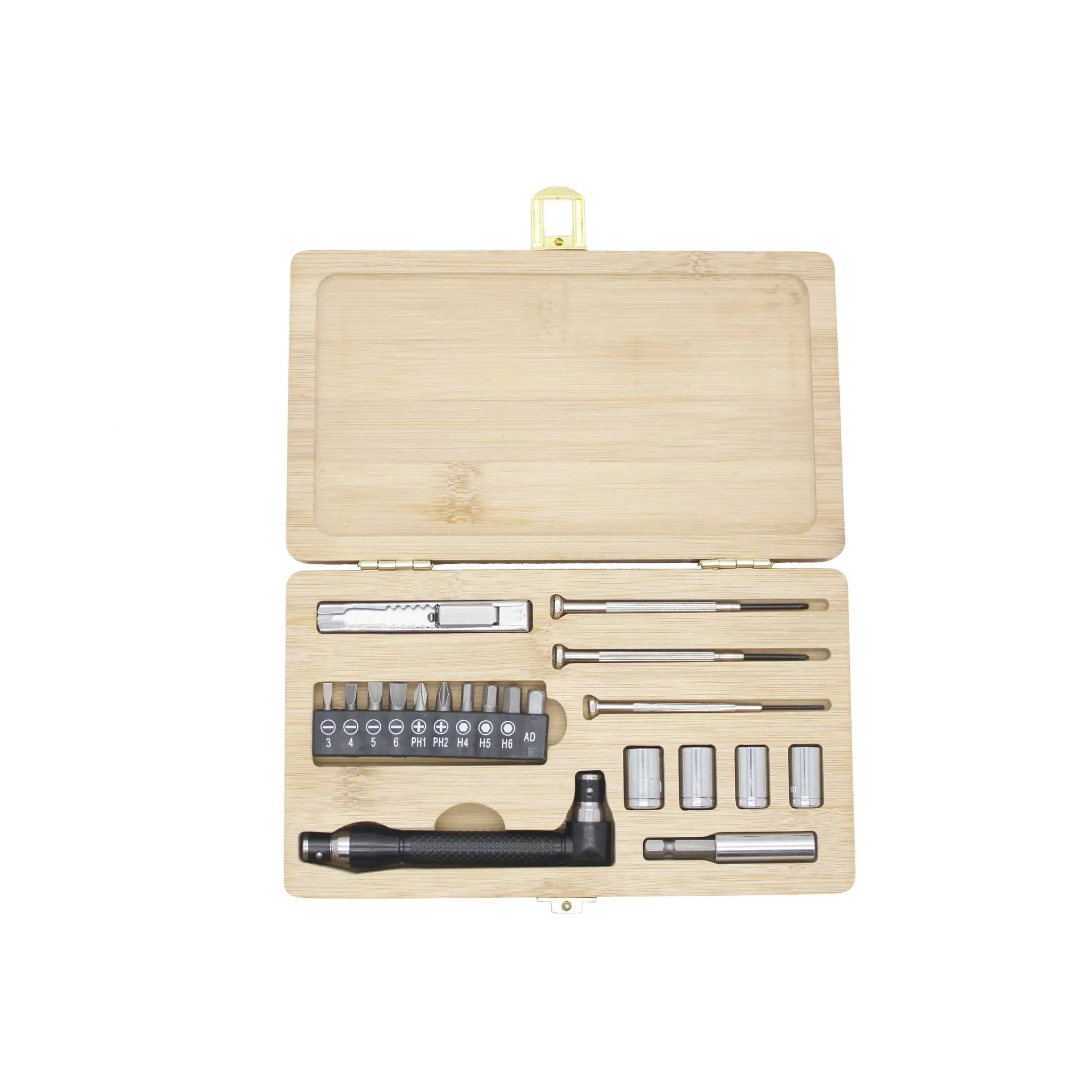 precision screwdriver tools  L type ratchet handle practical tool kit 20pcs hand tools