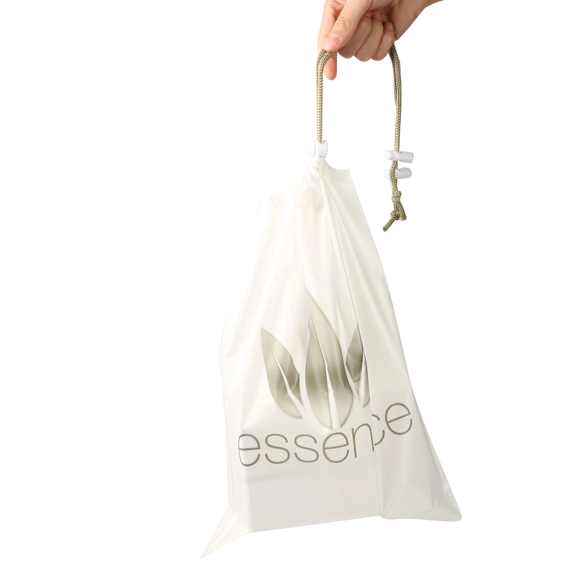 Biodegradable bag Plastic drawstring bag Frosted EVA custom printing medicine&Food packaging bag