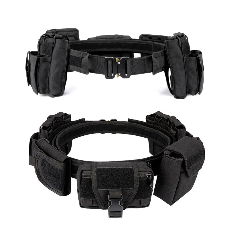 Adjustable Tactical Waist Seal Set Practical Molle Belt For Paintball Hunting and Outdoor Activities