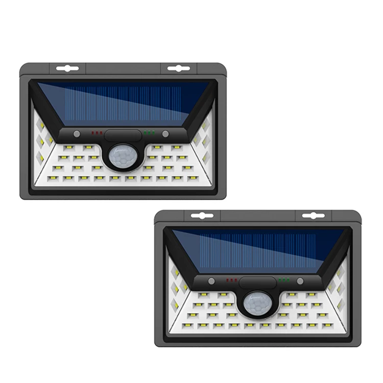 New Waterproof Pathway PIR 196 led Solar Motion Sensor Light For Home, Outdoor Emergency Security Garden Solar Wall Light